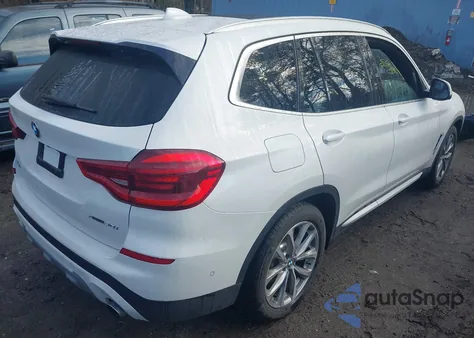 2019 BMW X3 xDrive30I z USA, uszkodzony, nr VIN 5UXTR9C52KLE20893